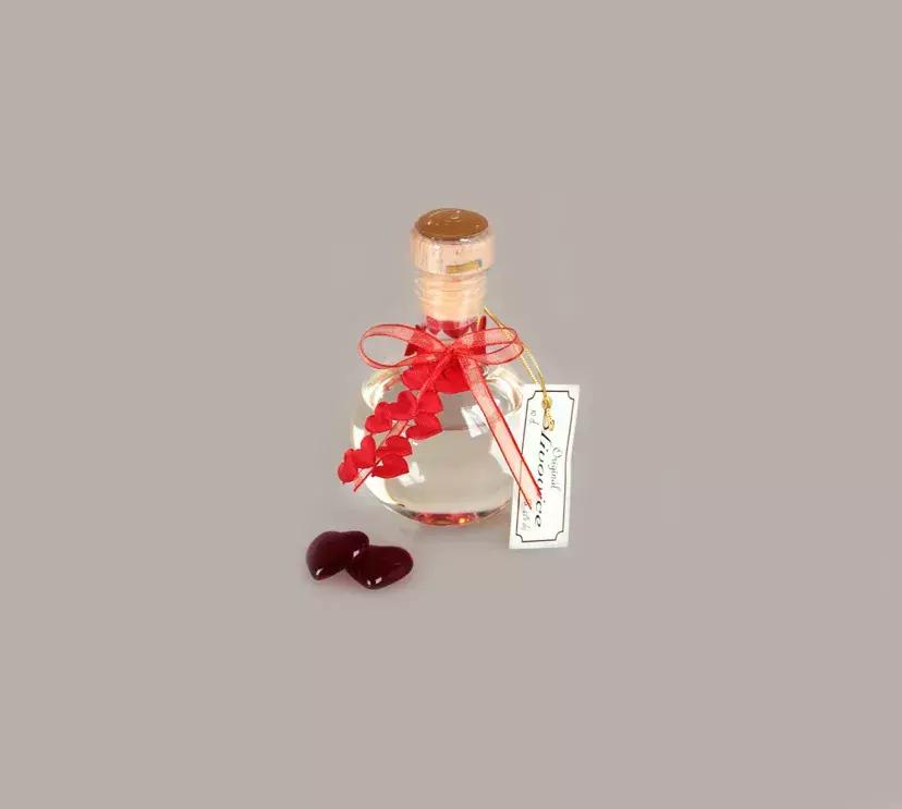 Lahvička Valentýnka DT GLASS