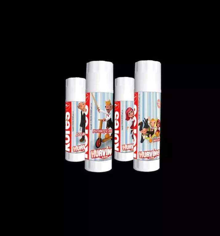 Lepicí tyčinky Kores Hurvínek ve fimu 3D