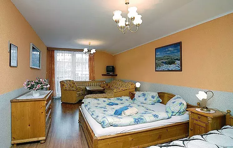 Pokoj v penzionu Švýcarský dům ve Špindlu