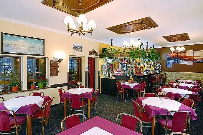 Restaurace v penzionu Švýcarský dům ve Špindlu