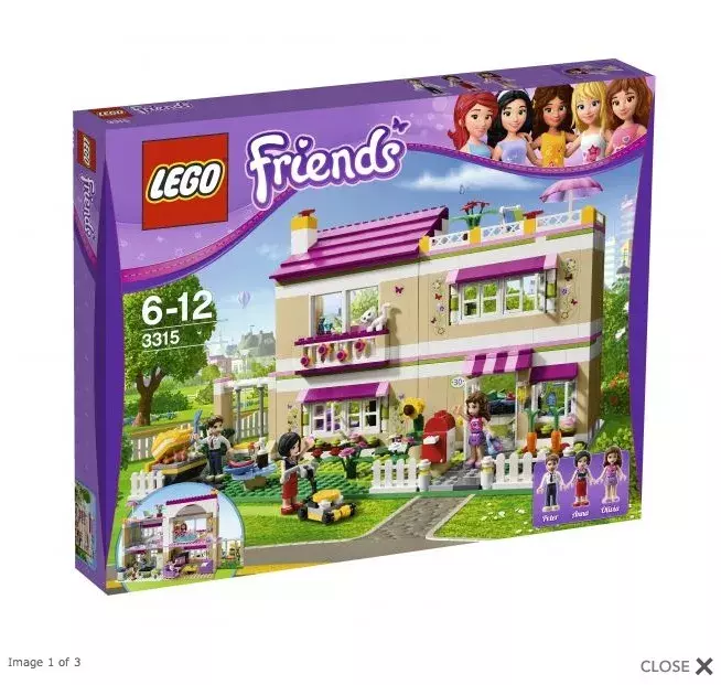 LEGO Friends Olivia a její dům (LEGO Trading, s. r. o.)