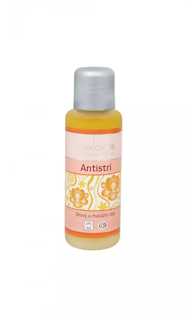 Bio tělový a masážní olej Saloos Antistri