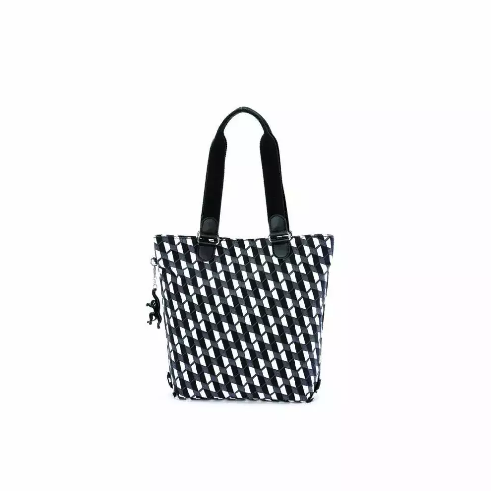 Kabelka Kyoko Kipling černobílá