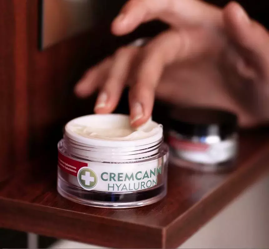 Krém z léčivého konopí Cremcann