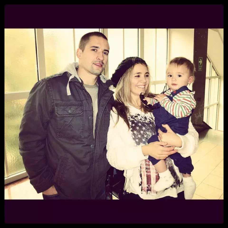 Kvůli hokejové kariéře Tomáše Plekance jsou Lucie s Matyášem stále na cestách