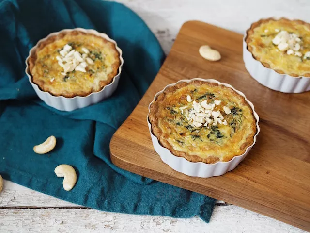 Špenátové tartaletky