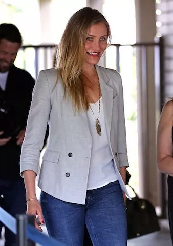 cameron diaz úsměv