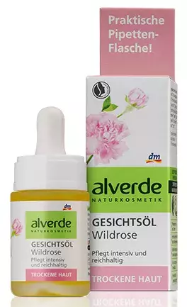 <p>Pleťový olej bio Šípková růže (DM drogerie, 94,90 Kč).</p>
