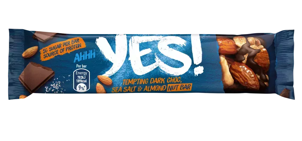 <p>Mandle, mořská sůl a hořká čokoláda.</p>
