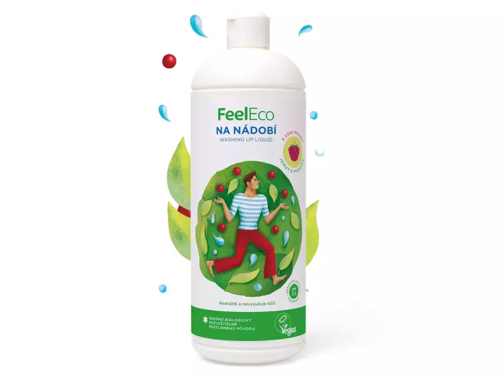 <p>FEEL ECO Prostředek na nádobí s vůní maliny je vítěz testů, který účinně očistí i ovoce a zeleninu. Dermatologicky testováno.</p>
