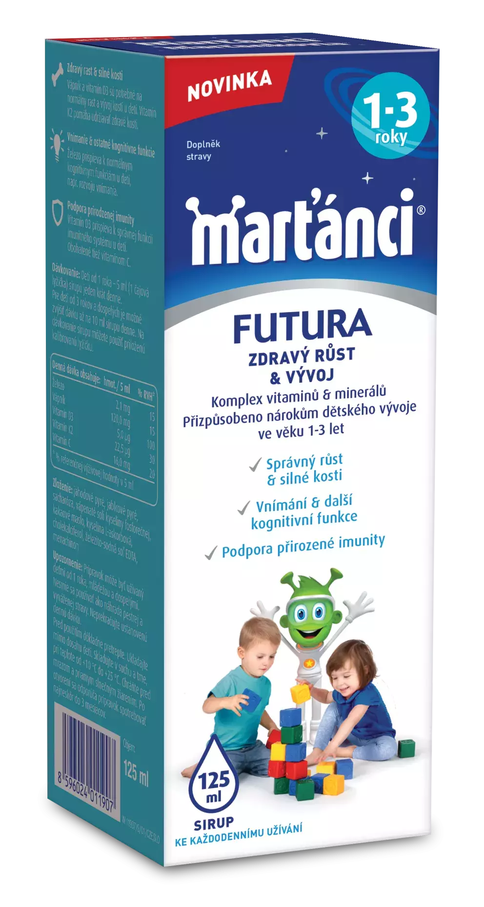 <p>Doplněk stravy Marťánci Futura</p>
