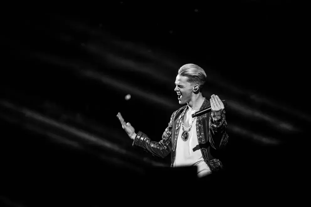 Foto 9 k článku Mikolas Josef: Před fanoušky neutíkám