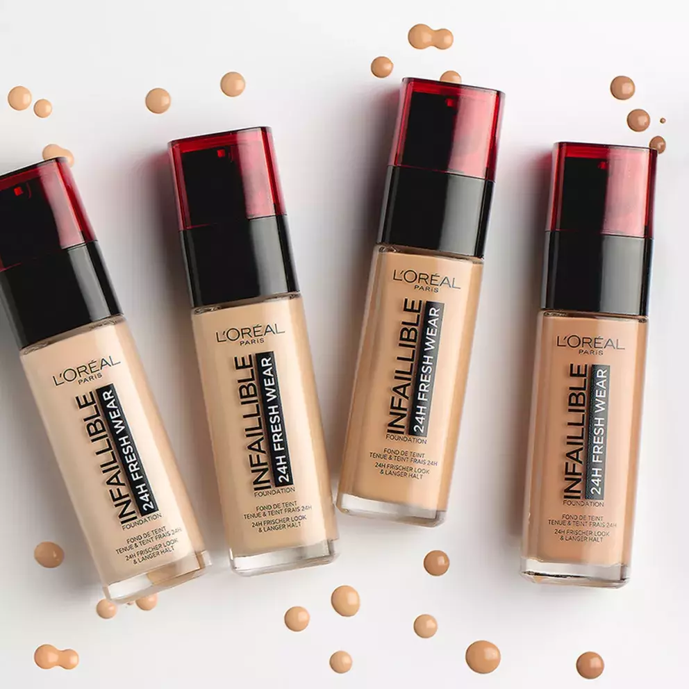 <p><span><span><span><span><span>Lehoučký a zároveň dlouhotrvající make-up <strong>Infaillible od L’Oréal Paris</strong> spolehlivě překryje veškeré nedokonalosti a zanechá obličej bezchybně vypadající až po dobu 24 hodin (doporučená cena 399 Kč).</span></span></span></span></span></p>
