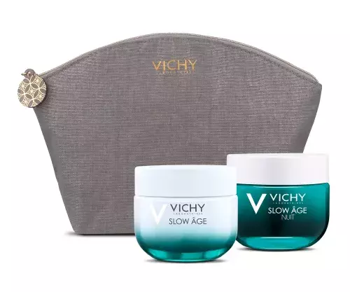 <p>Chraňte pleť před agresivními vlivy prostředí jako je UV záření, znečištění a stres. Díky Denní a noční péči pro normální až suchou pleť Slow Âge od Vichy zpomalíte vznik jemných linek, zabráníte nejednotného tónu pleti a mdlého vzhledu pleti (1250 Kč).</p>

<p> </p>
