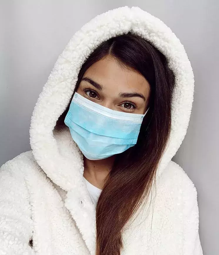 <p>Modelka Andrea Kalousová</p>
