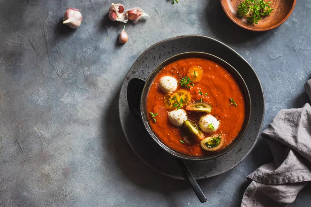 rajčatová polévka