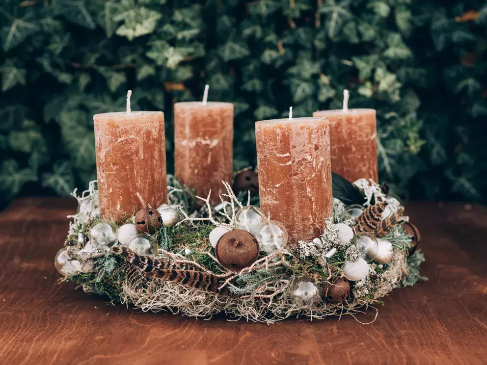 Foto 7 k článku Inspirujte se se Světem ženy a vyrobte si adventní věnec