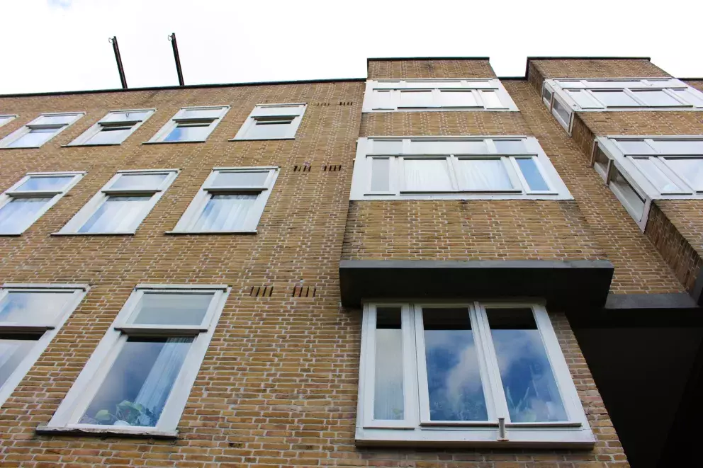 Dům, kde Frankovi bydleli před ukrytím