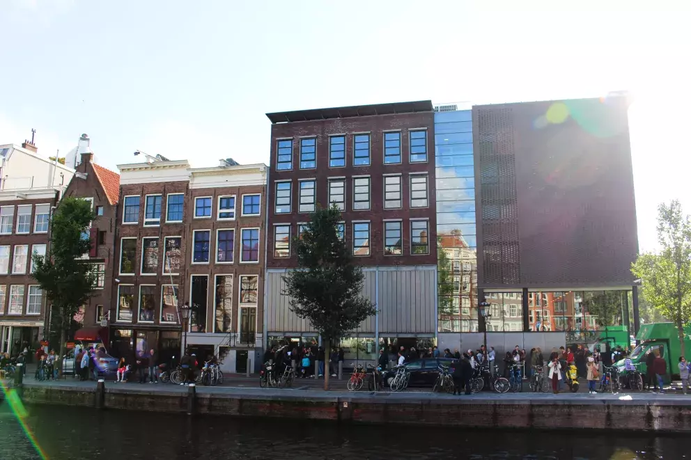 Dům, kde se Frankovi ukrývali