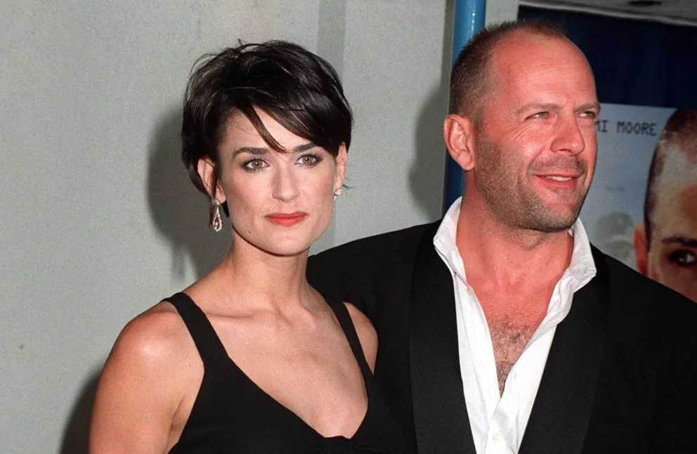Bruce Willis a Demi Moore