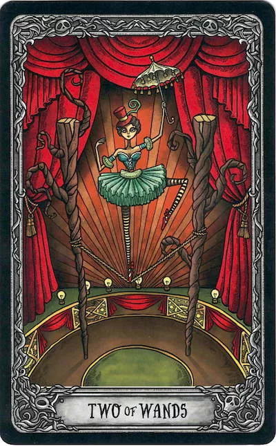 2 hole Tarot
