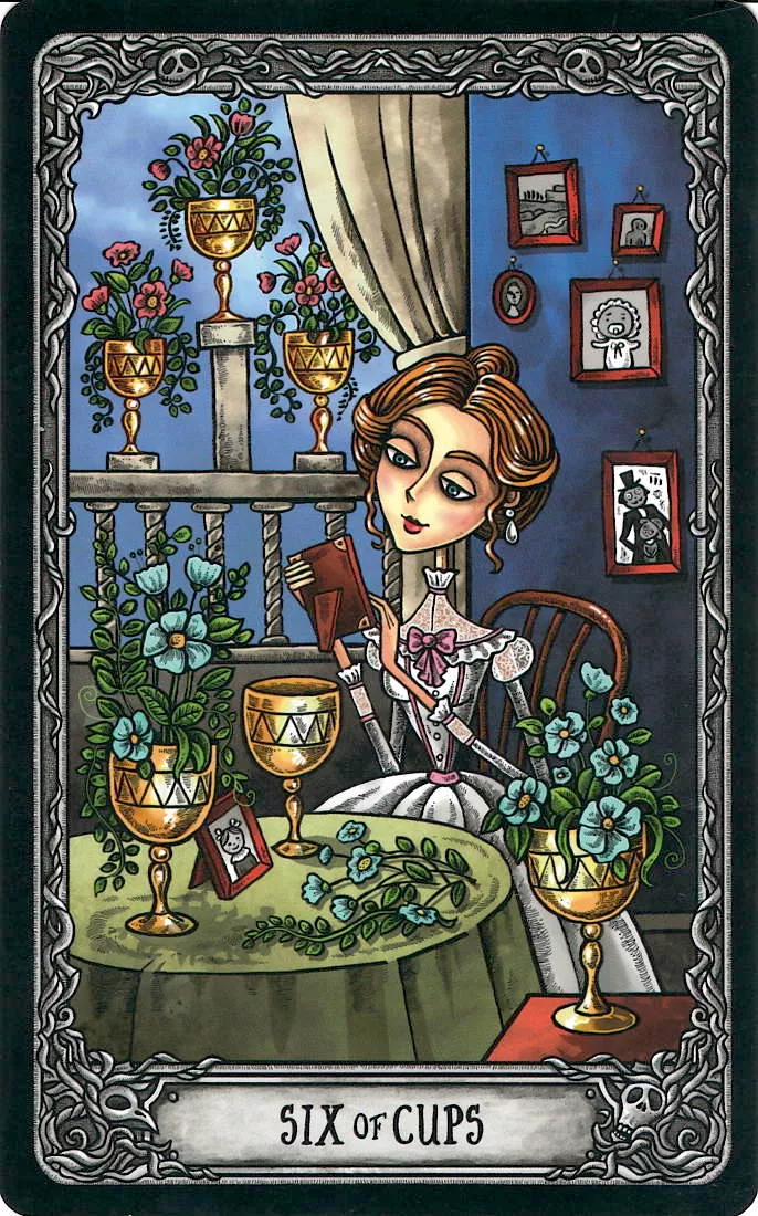 Tarot 6 pohárů