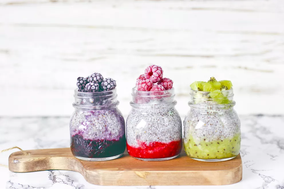 Snídaně chia puding