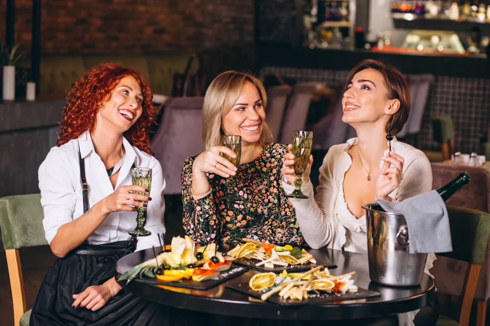 Ženy v restauraci