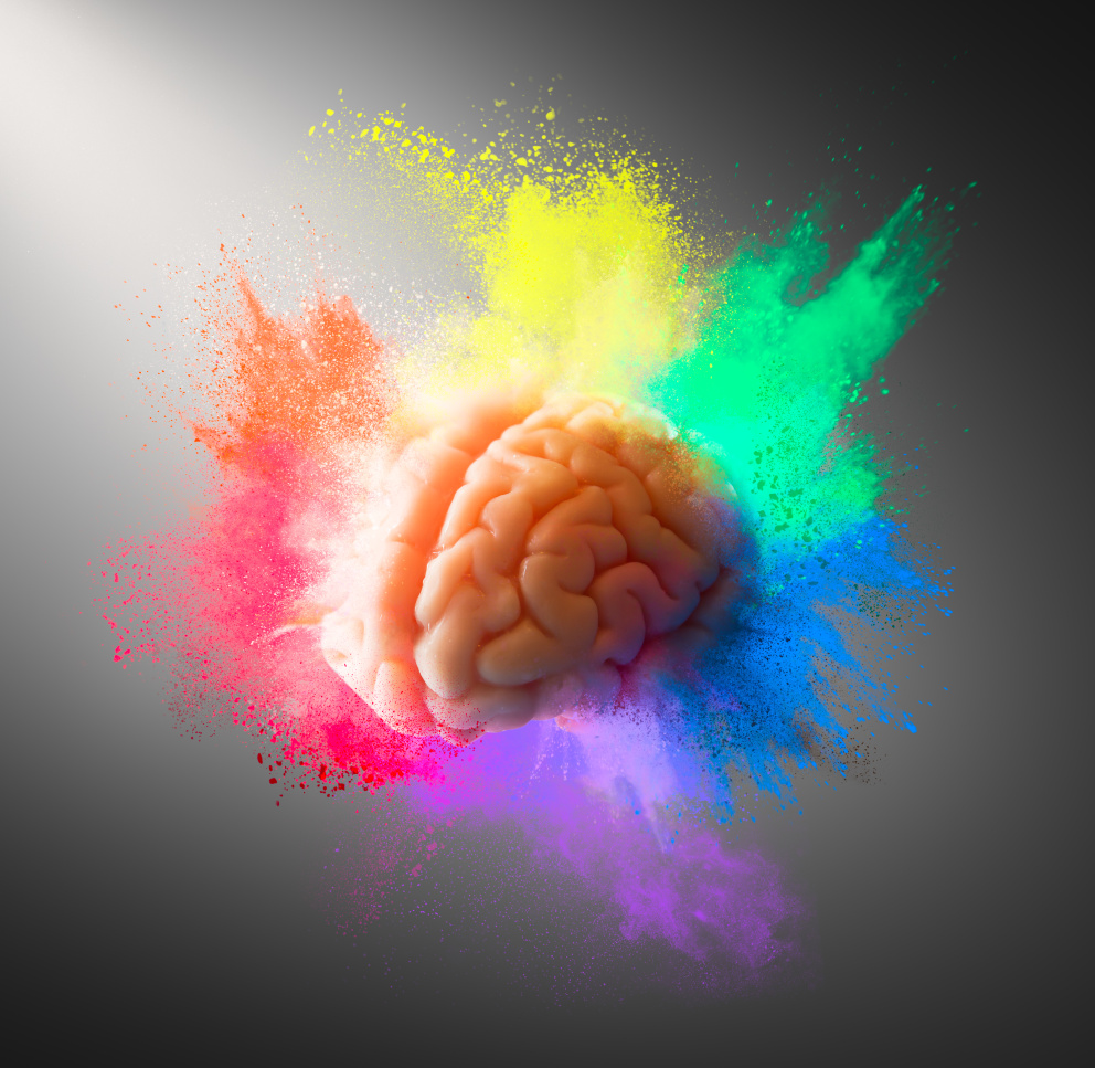 Test barev mozek
