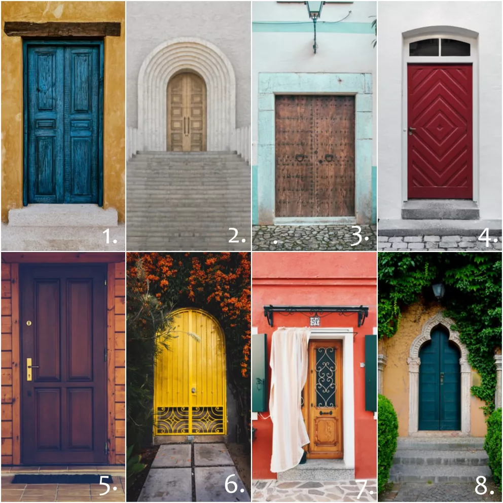 Psychologický test 8 dveří