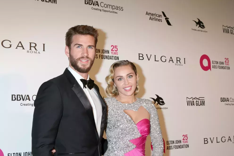 Miley Cyrus a Liam Hemsworth