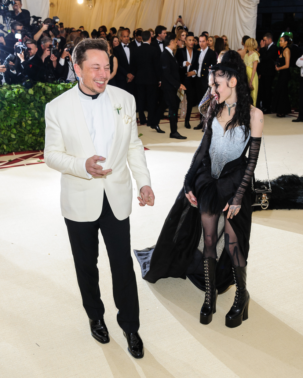 Elon Musk s partnerkou