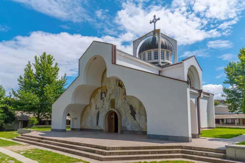 Kostel v Rupite na památku Baby Vangy