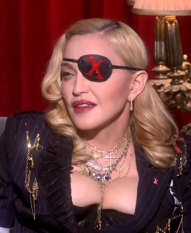 Madonna ráda provokuje svým dekoltem