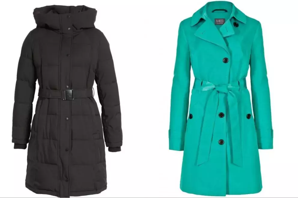 porovnání kabátů