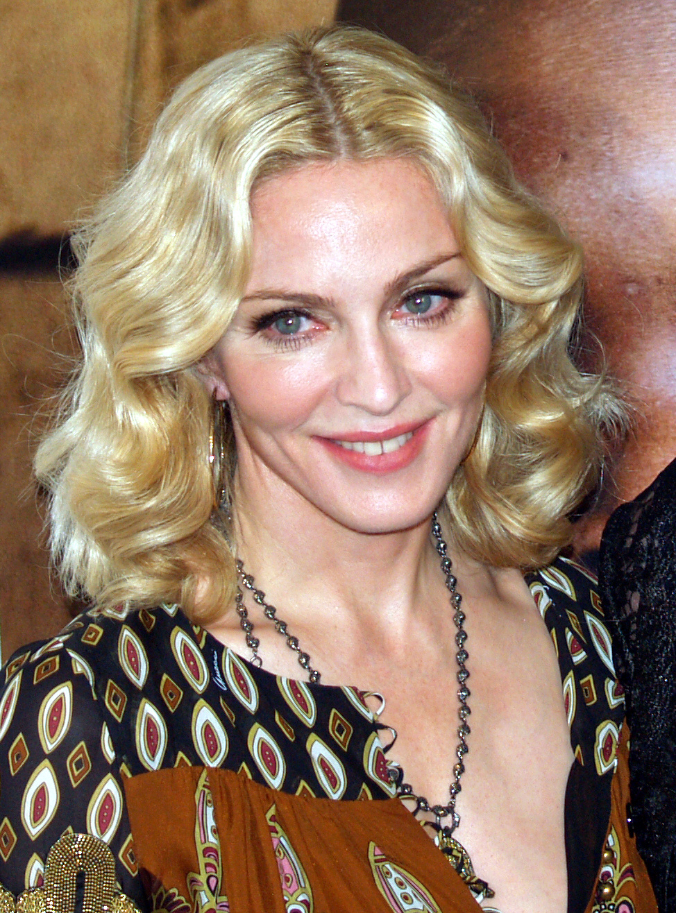 Madonna jako blondýnka