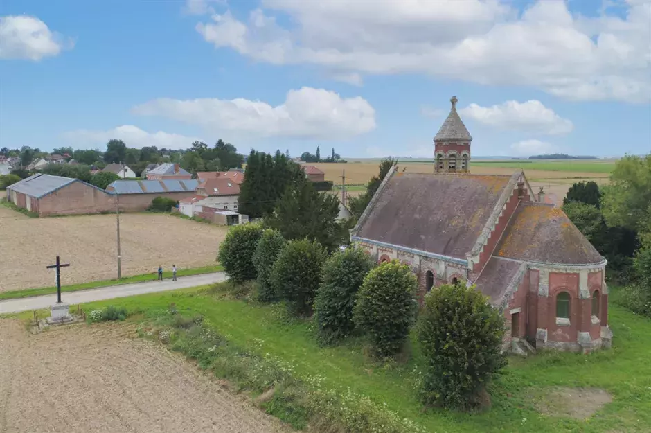 Kostel ve stylu Art Deco, Pikardie, Francie