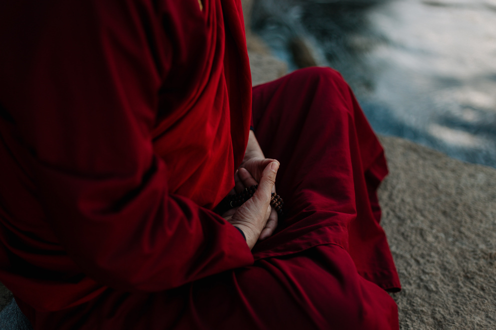 tibetský mnich