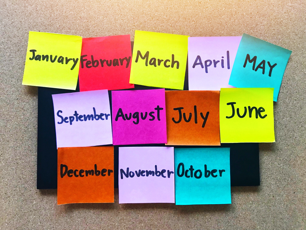 Pro každý měsíc v kalendářním roce jsou typické odlišné charakteristiky osobnosti.
