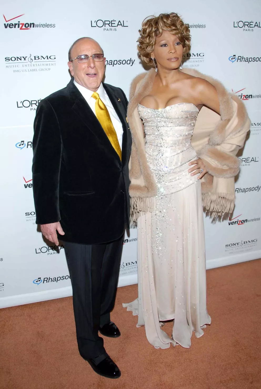 Whitney Houston a Clive Davis