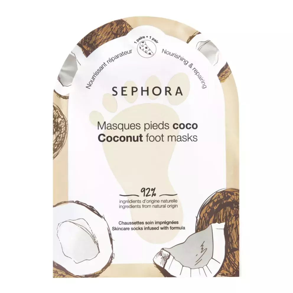 Maska na nohy Feet Mask – Kokos, Sephora Collection, 150 Kč, Sephora
