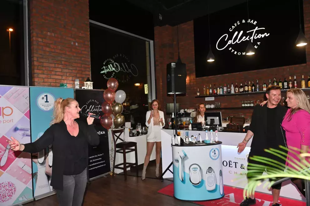 Foto 5 k článku Collagen párty v Café & Bar Stromovka Collection: Známé tváře přišly objevit tajemství anti-aging péče