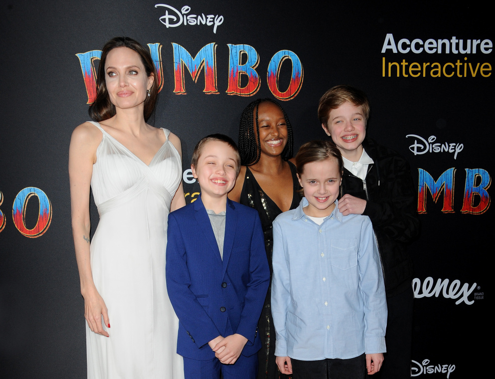 Angelina Jolie s Dětmi