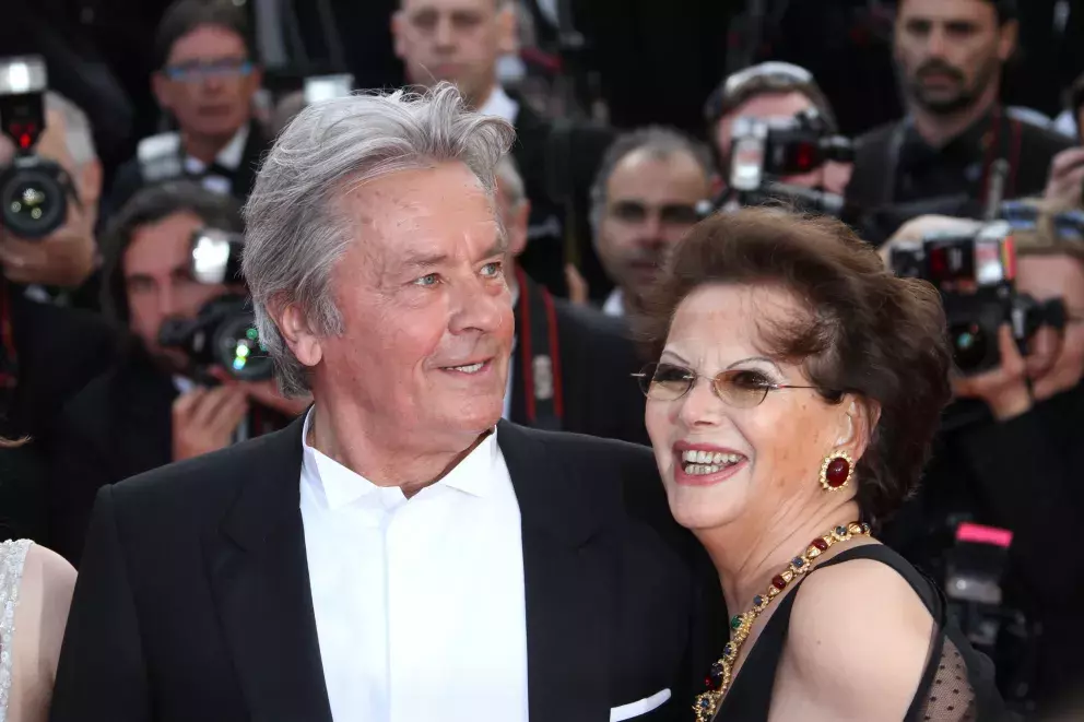 Claudia Cardinale, Alain Delon