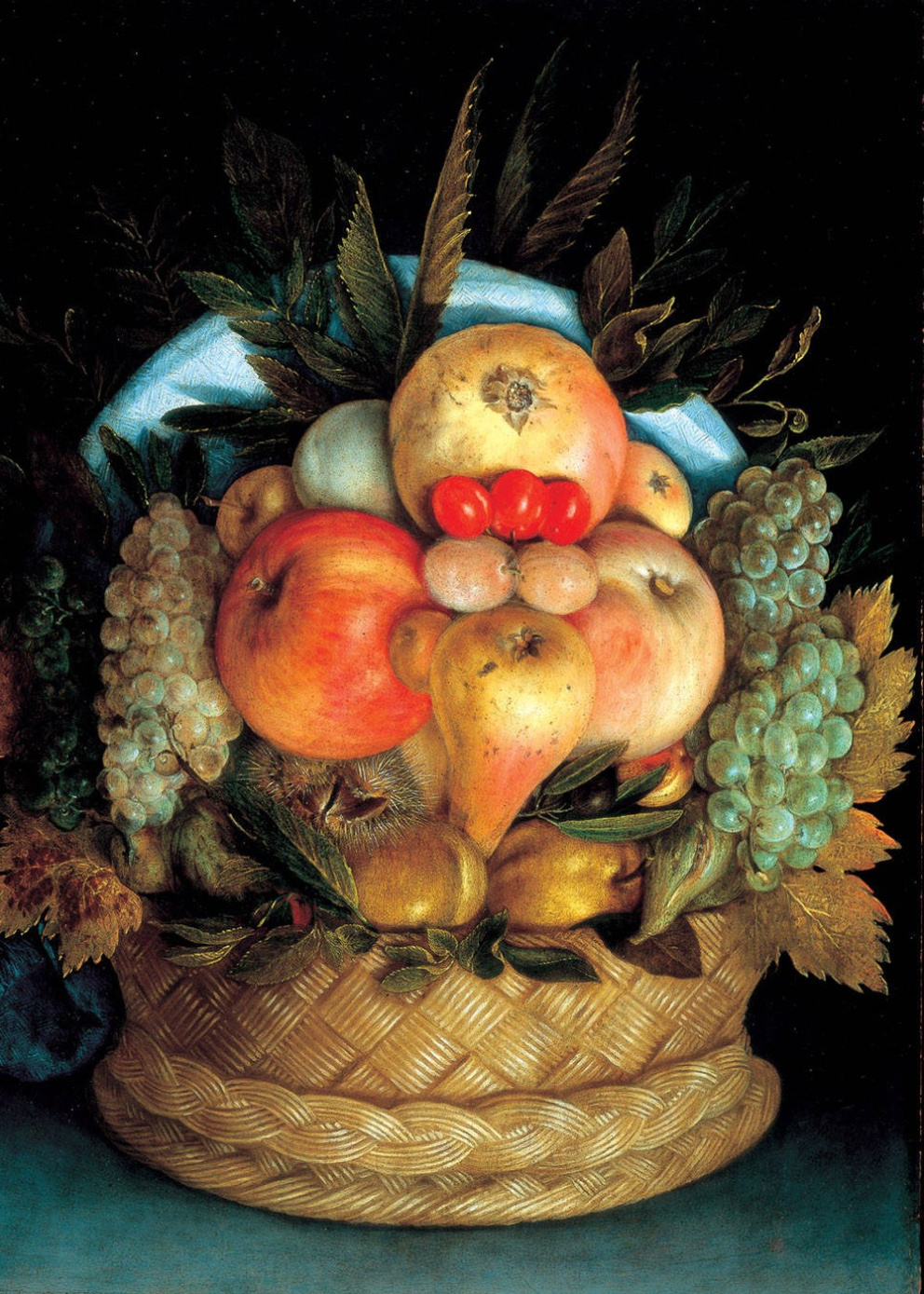 Košík s ovocem