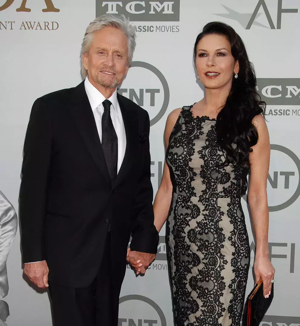 Catherine Zeta Jones & Michael Douglas