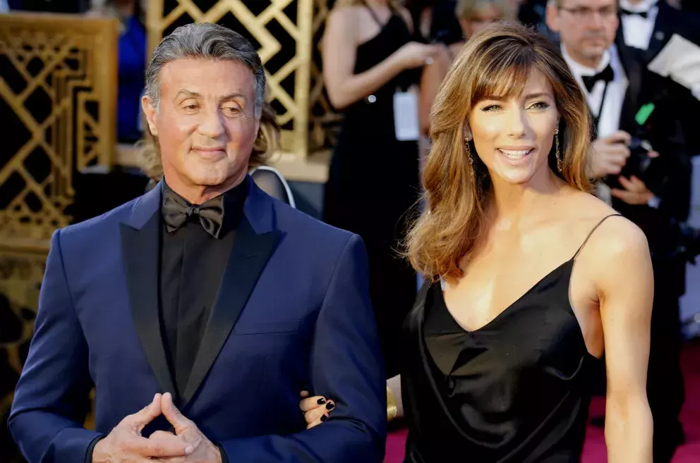 Sylvester Stallone & Jennifer Flavin