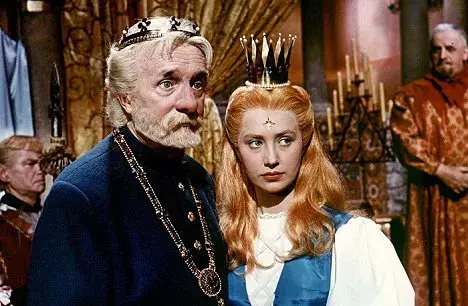 Princezna Lada s králem.