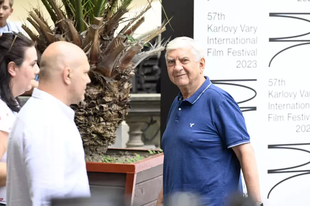 Foto 13 k článku Galerie: Celebrity jako obyčejní lidé. Podívejte se, jak vypadají předtím, než se nachystají na červený koberec ve Varech