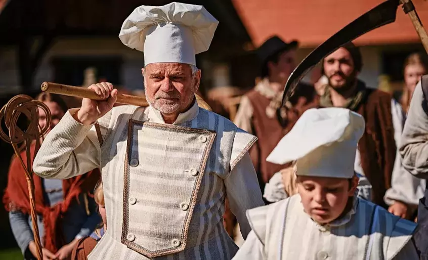 Štěpánek v pohádce Tajemství staré bambitky.